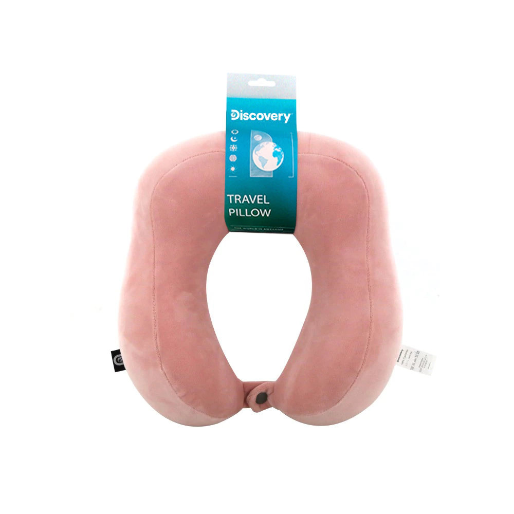 Almohada de Viaje Discovery Rosa 17123