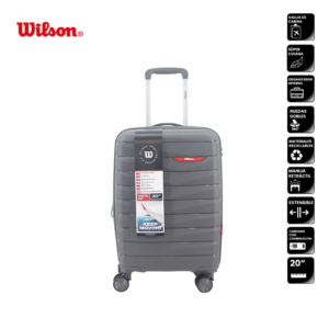 VALIJA 20" PP GRIS WILSON
