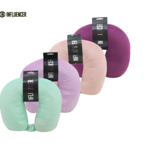 ALMOHADON DE VIAJE INFLUENCER MICROBEAD